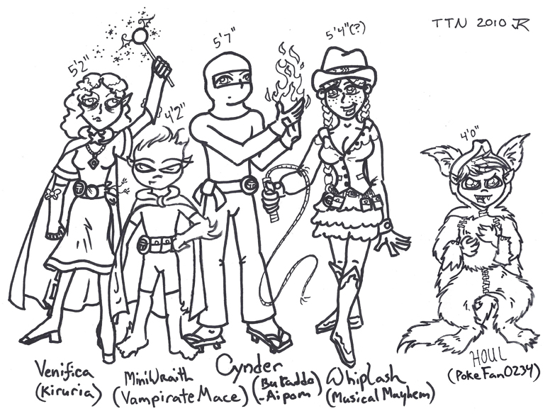 Teen Titan Fan RPG OCs