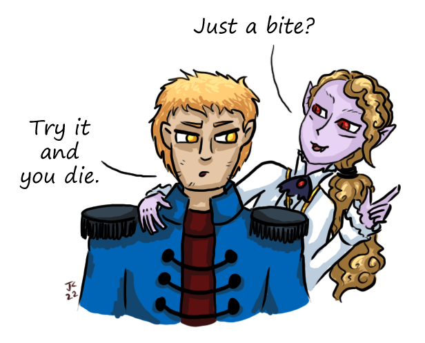 Ral and Dimmy by VampirateMace on DeviantArt