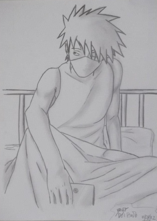 Como Desenhar O Kakashi  Kakashi sensei, Naruto shippuden anime