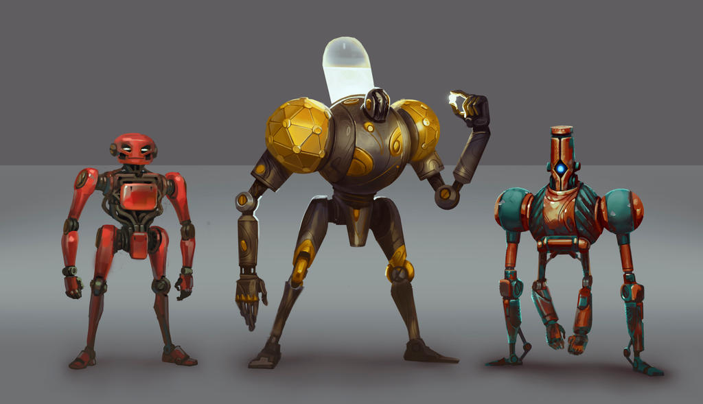 the Robots by Deviangread on DeviantArt