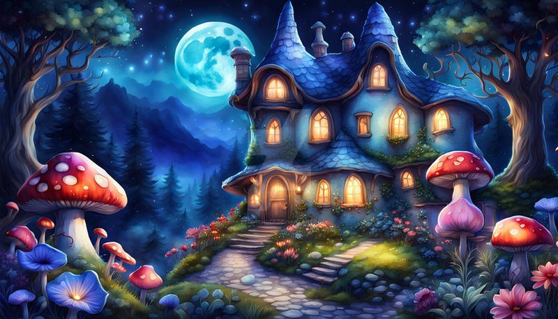 Dark Blue Night by JetteRehder on DeviantArt