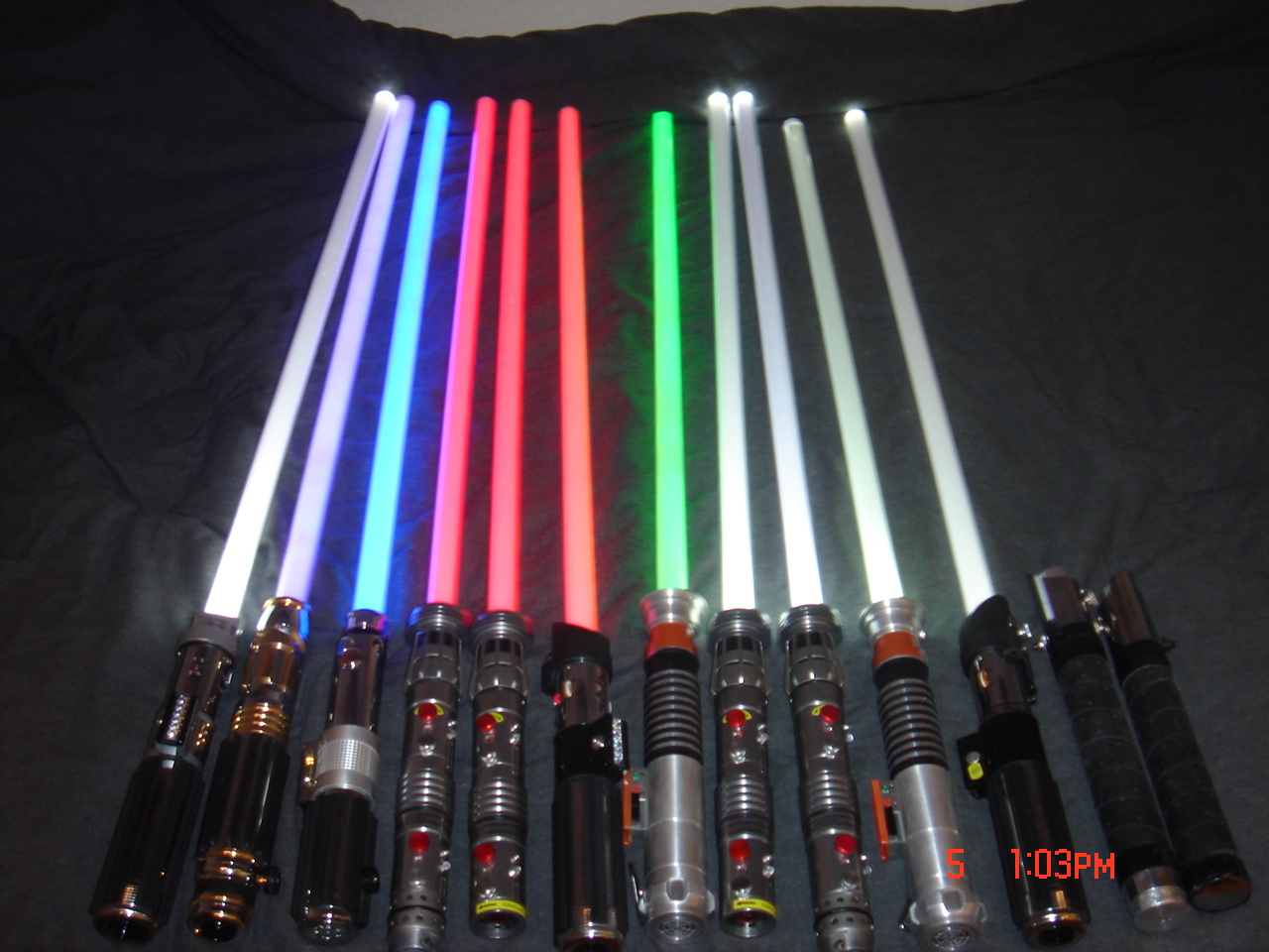 All My Star Wars Lightsabers 2