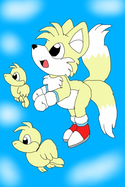 Super Tails by Minicle on DeviantArt