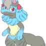 Strudel the Lucario -Alcreamie