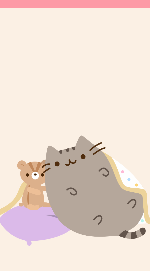 Pusheen discount wallpaper iphone