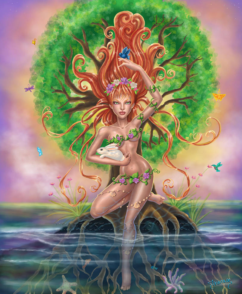 Earth Goddess by thereseldavis
