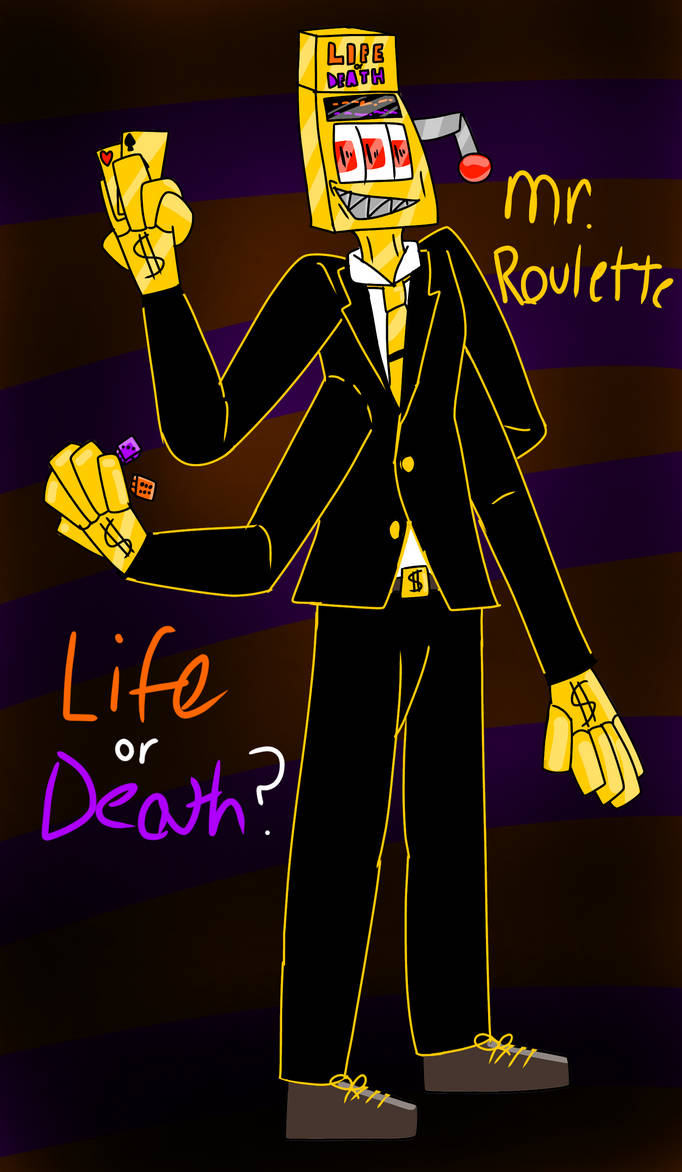 Mr. Roulette ((AxolotlCorp)) by shugergliderrainwing on DeviantArt