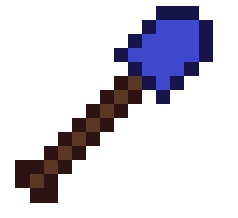 Minecraft Lapis Lazuli Shovel L By Dragonshadow3 On Deviantart