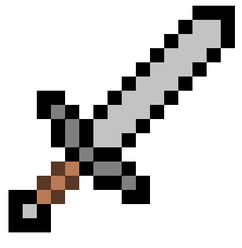 minecraft iron sword