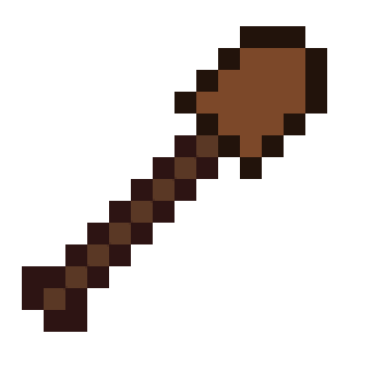Minecraft Wood Shovel l by Dragonshadow3 on DeviantArt