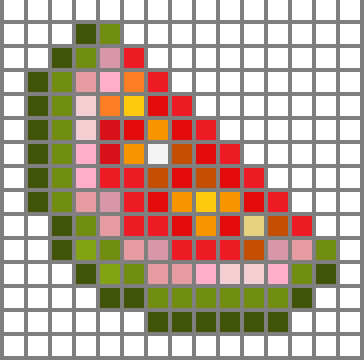 Glistening Melon Pixel Art Grid By Dragonshadow3 On Deviantart Glistening Melon Pixel Art Grid By Dragonshadow3 On Deviantart