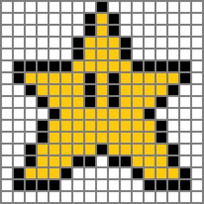 Mario Star grid by Dragonshadow3 on DeviantArt