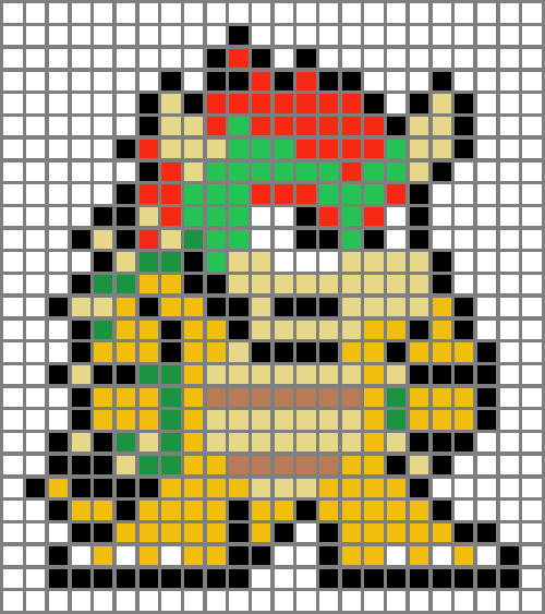 Super Mario Bros 3 Pixel Art Grid Pixel Art Grid Gallery. 