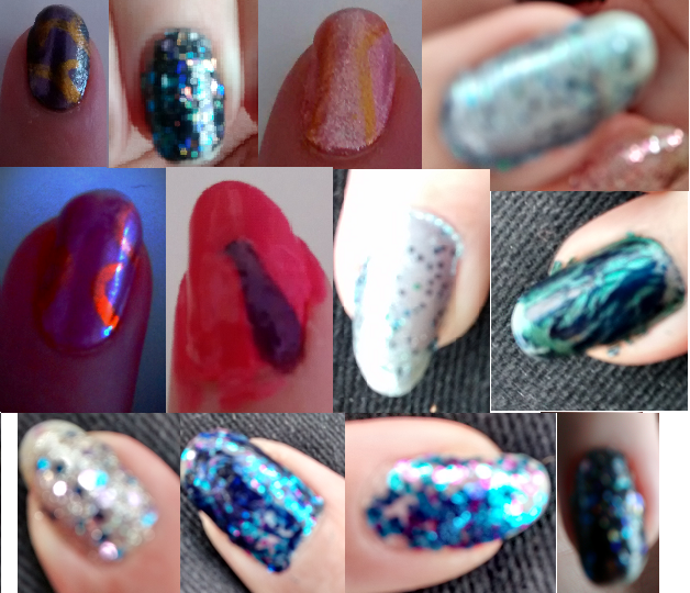 Nail Art Collage