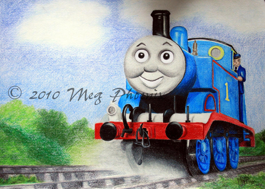 Thomas Drawing Deviantart Thomas the Tank Engine by FreeSpiritMeg on DeviantArt