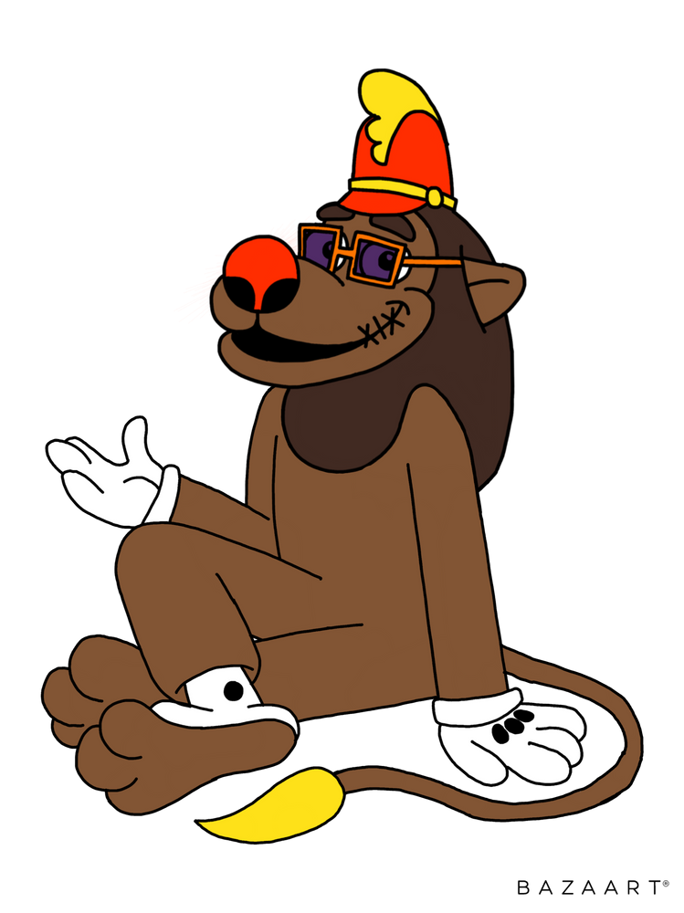 Drooper Draw Drooper The Lion (Pose 3) PNG/Render by Marcoaguirre12 on DeviantArt