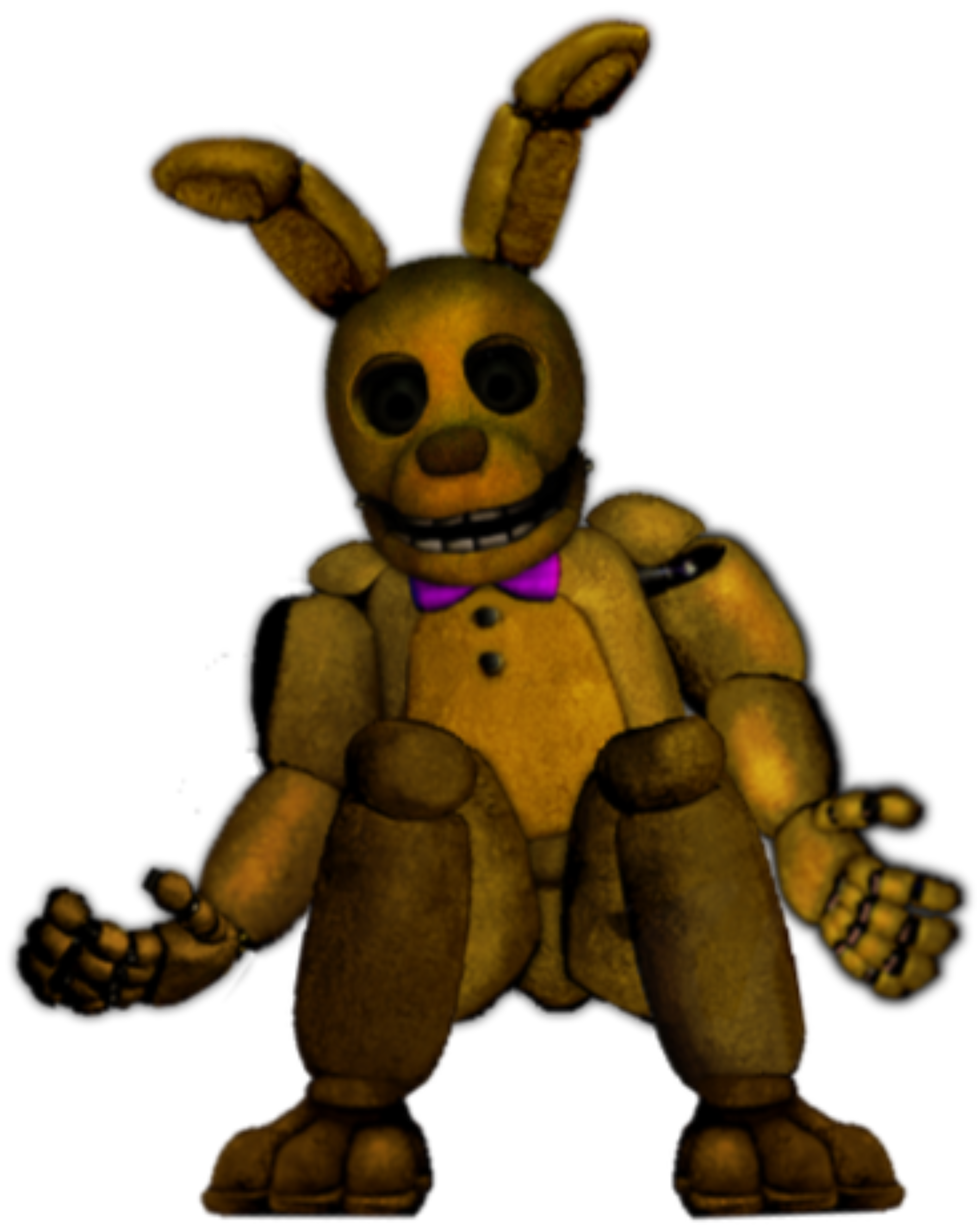 Springbonnie Suit Getting Spring Locks Spring Bonnie Suit PNG/Render by Marcoaguirre12 on DeviantArt