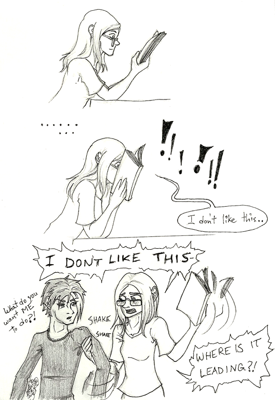 Comic - SOMETHING IS GOING TO HAPPEN.. by Absolute-Sero