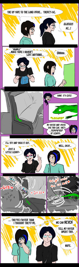 Comic - the lizard