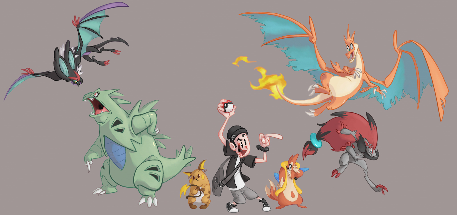 Pokemon XY Team as DnD party by me : r/pokemon