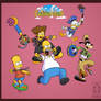 Simpsons Hearts