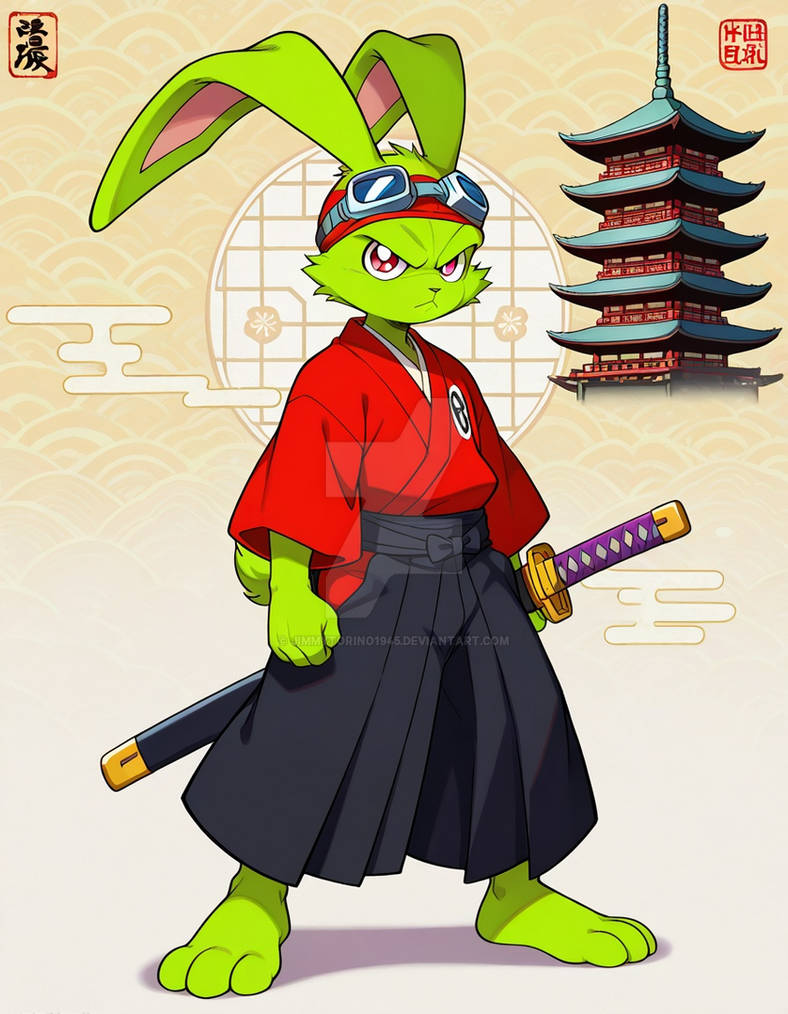 Ronin Rabbit by JimmyTorino1945 on DeviantArt