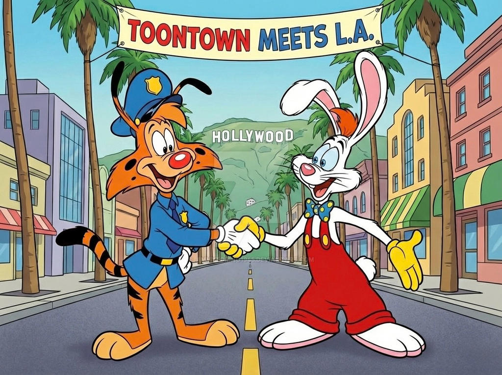 Roger Rabbit Meets Rogger Rabbit Bonkers meets Roger Rabbit by JimmyTorino1945 on DeviantArt