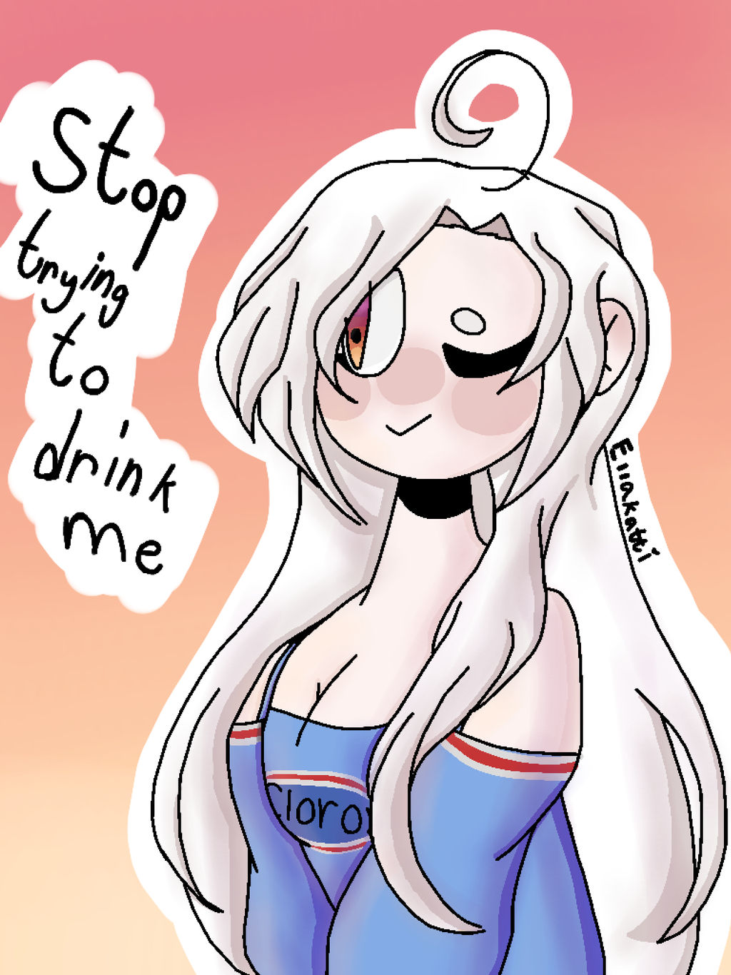 Clorox Bleach Anime Girl