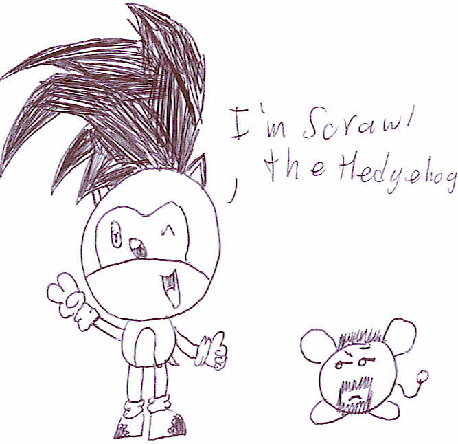 Scrawl The Hedgehog by SonicTheBoom on DeviantArt