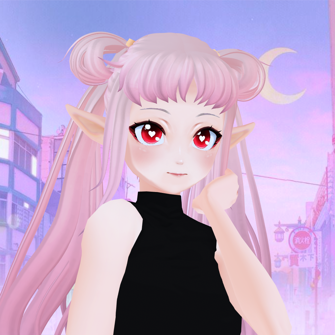 Twin tails Hair preset for Vroid [Sailor moon] by ItsKyrus on DeviantArt