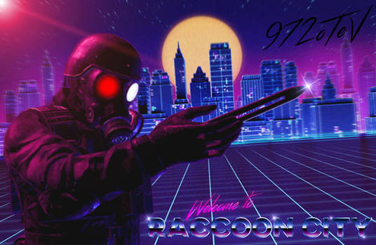 Welcome to RACCOON CITY!... [RetroWallpaper]