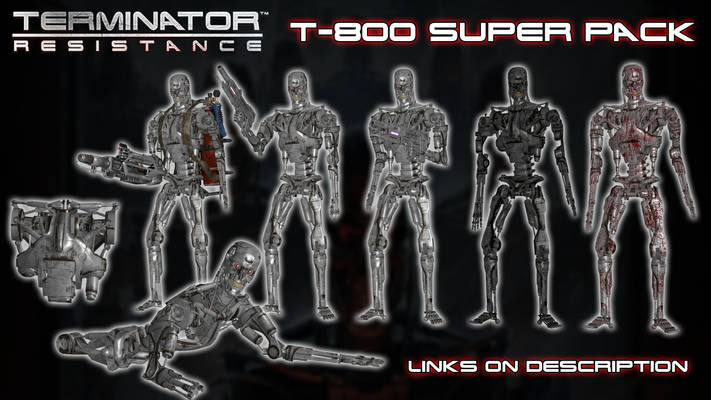 Terminator Resistance - T-800 Super Pack [XPS]