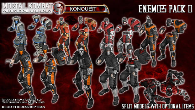 MKA Konquest - Enemies Pack 2 [XPS]