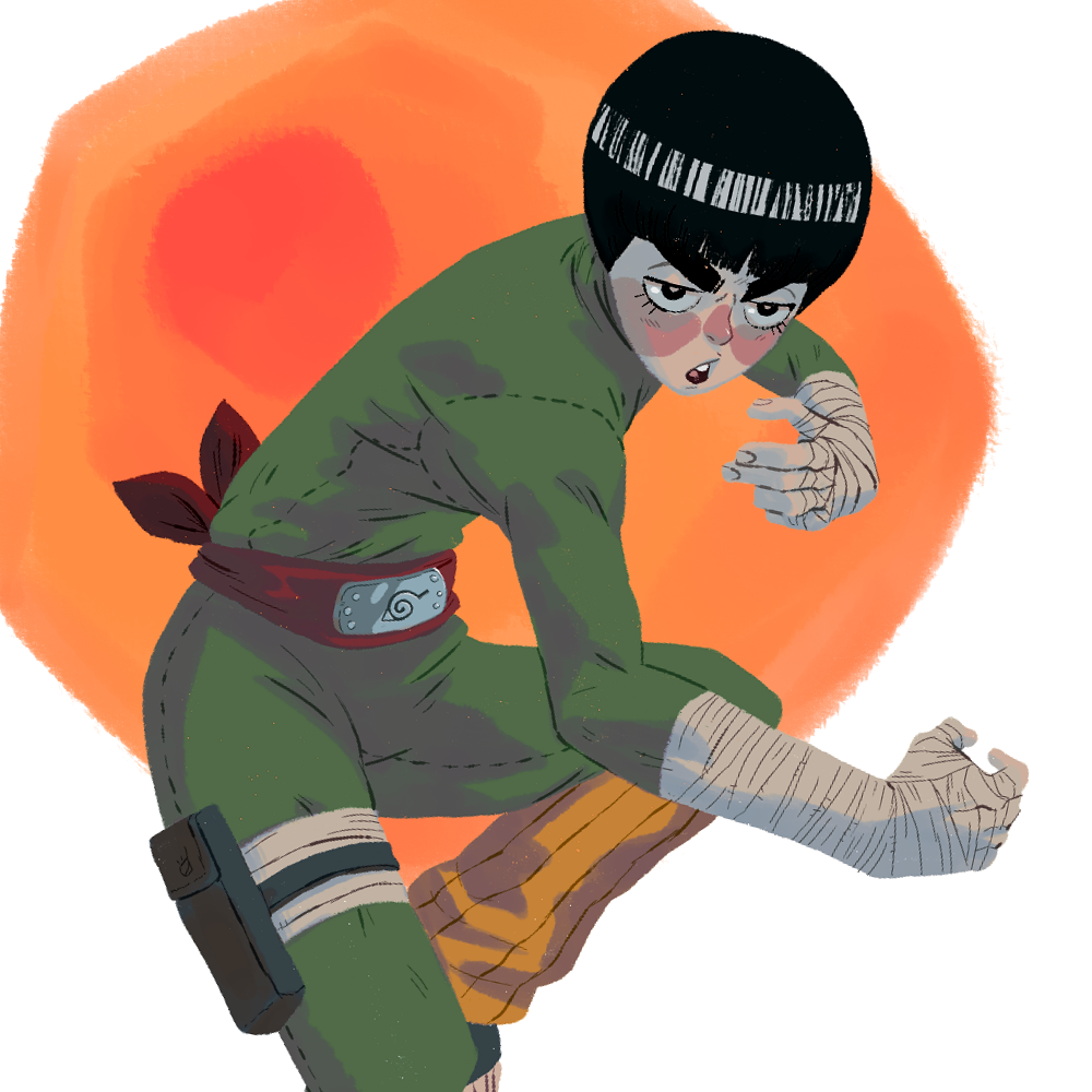 Rock Lee drunked by narutofanlv on deviantART