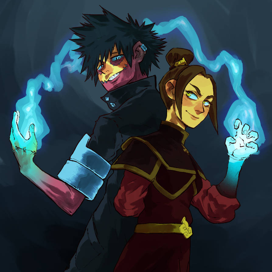 photo Azula Blue Fire Art older blue fire bros azula dabi by