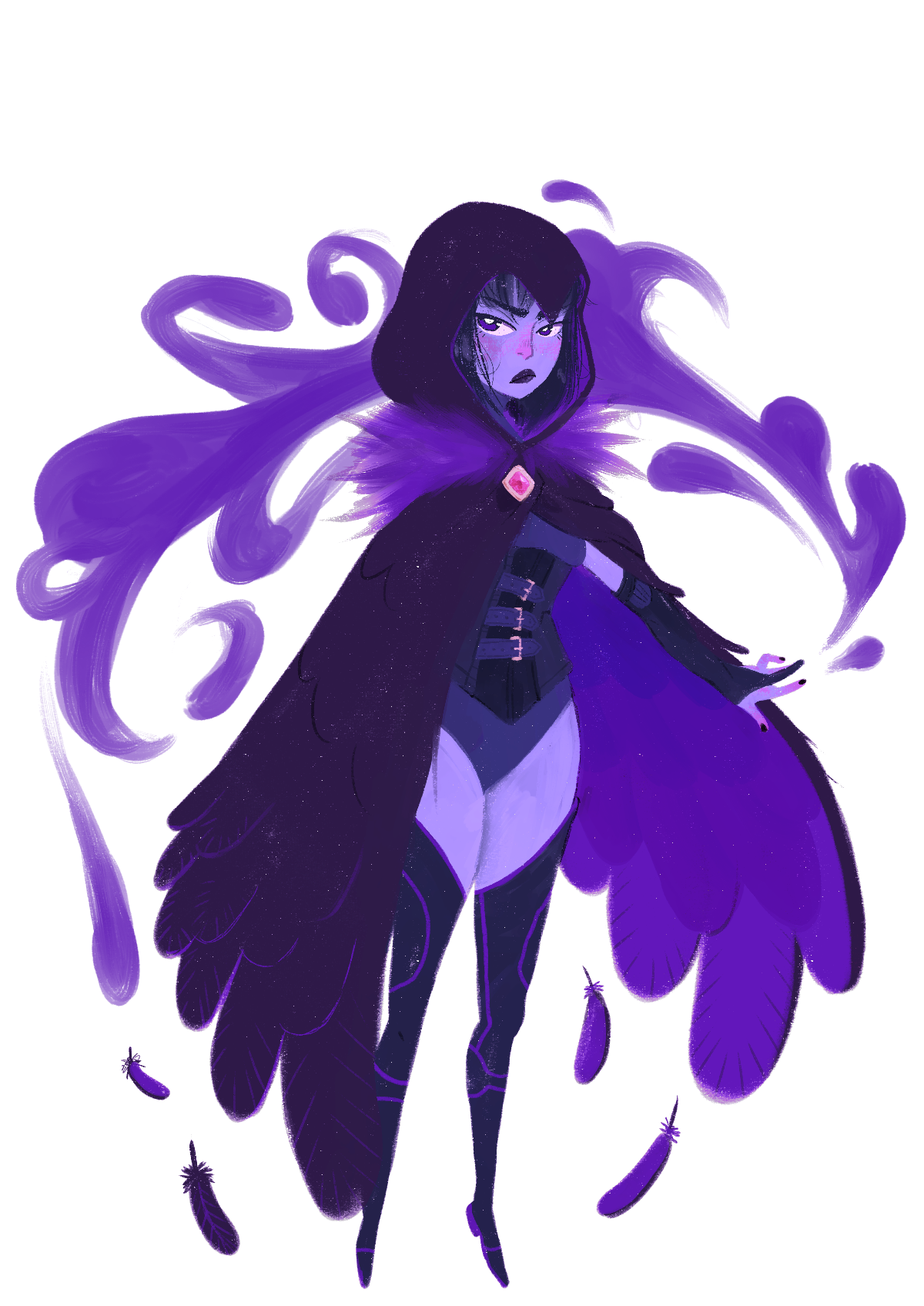 New Raven - Rachel Roth - Dc Comics by Ozevito on DeviantArt