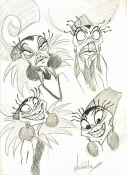 Expression practice : Yzma