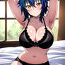 Xenovia Quarta Black Two Piece Lingerie