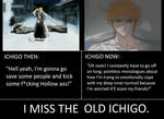 Ichigo Then vs. Ichigo Now by zest1513