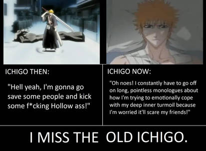 Ichigo Then vs. Ichigo Now