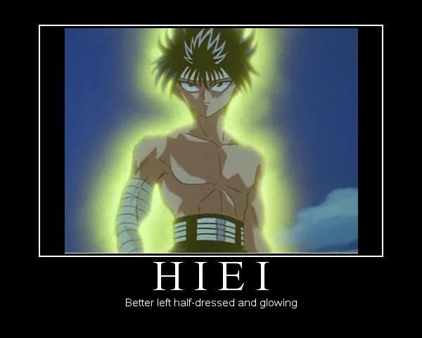 Yay, Hiei's All Glowy!