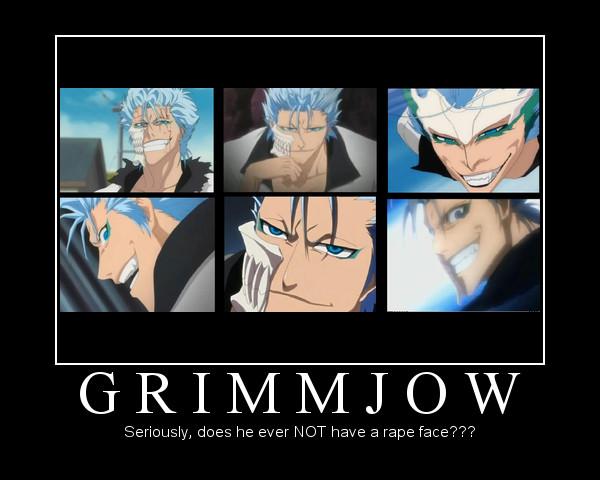 The Many Rape Faces of Grimmjow