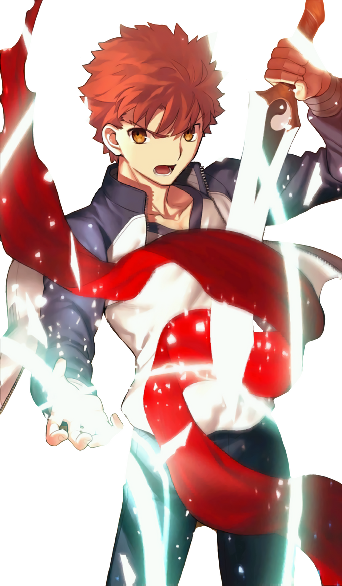 Shirou Emiya (Render #1) by WTFBOOOMSH on DeviantArt