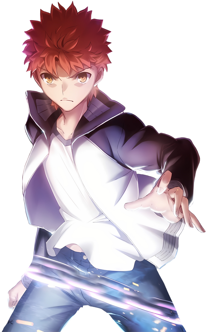 Shirou Emiya (Render #3) by WTFBOOOMSH on DeviantArt