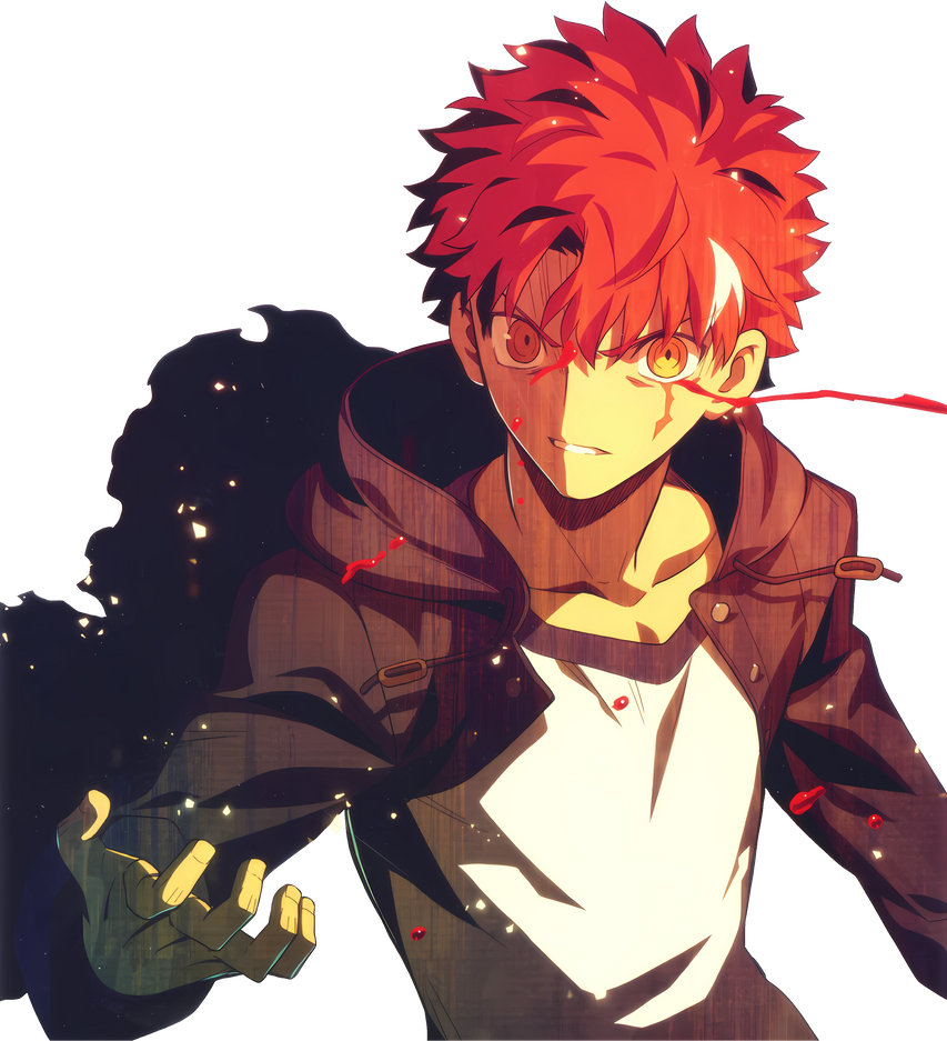 Shirou Emiya (Render #6) by WTFBOOOMSH on DeviantArt