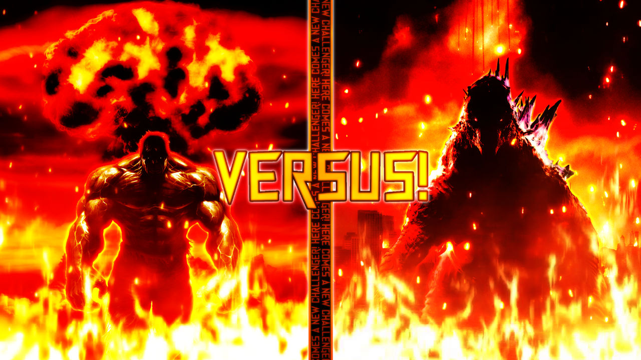 Madness of the Monster | Hulk vs Godzilla by WTFBOOOMSH on DeviantArt