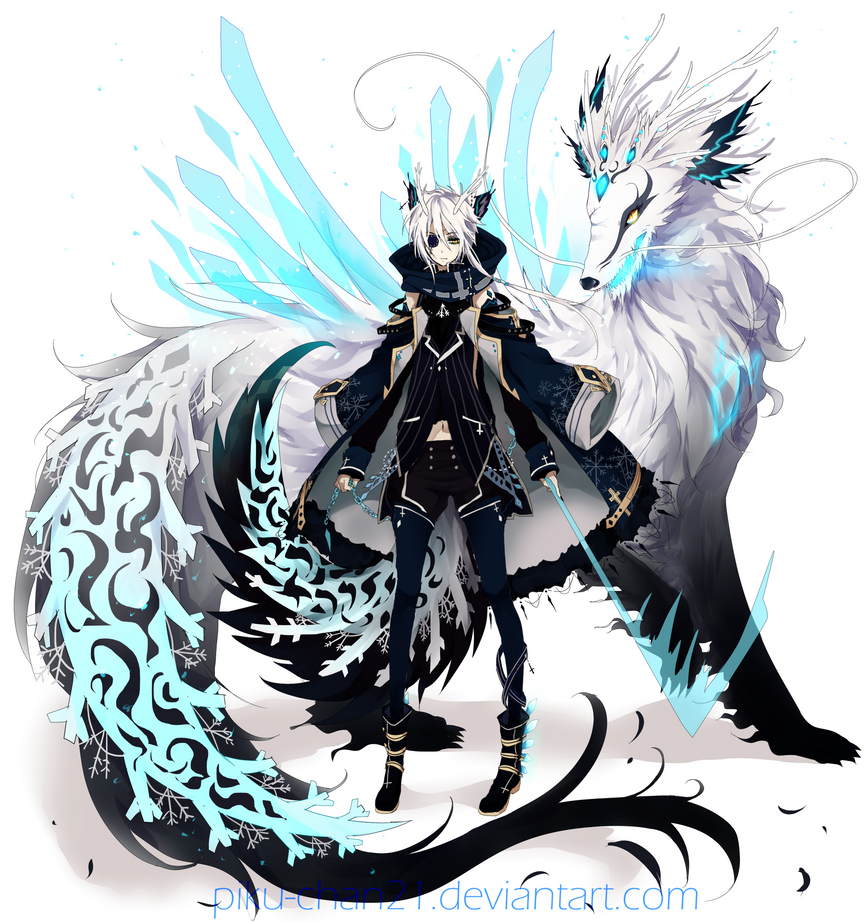 1ST PLACE : . OC design contest by Piku-chan21 on DeviantArt