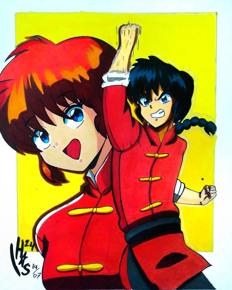 Ranma 1/2 by hugosheysonart on DeviantArt