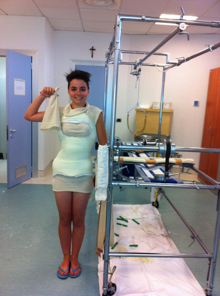 First Body Cast Body cast session 9 by chebhasni on DeviantArt