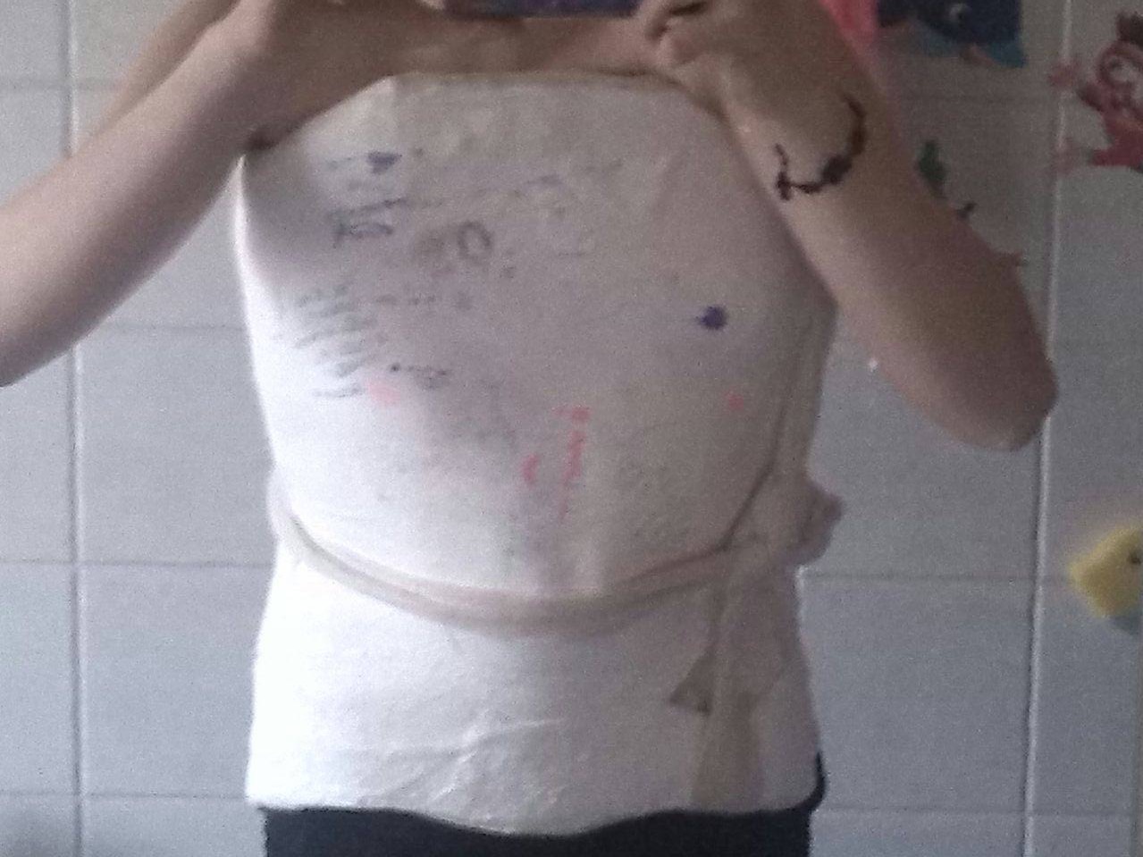 First Body Cast Body cast selfie at the mirror by chebhasni on DeviantArt